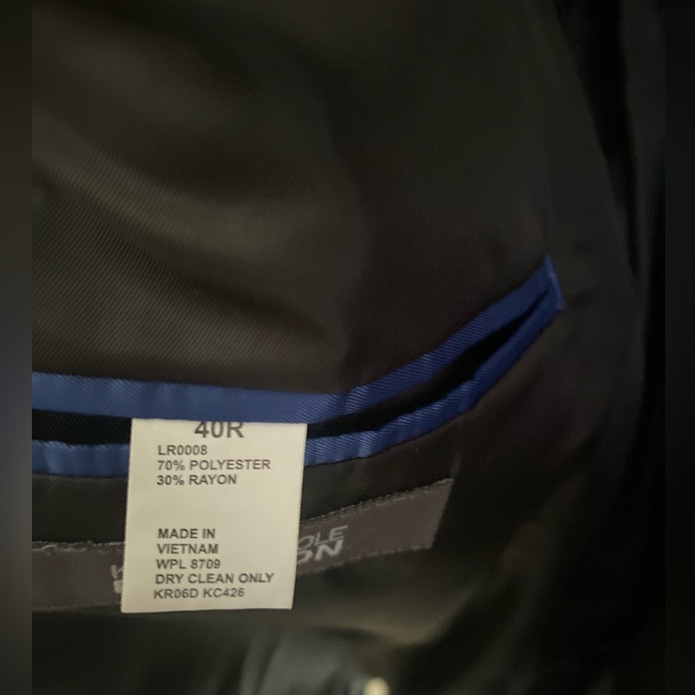 Classic Black Men's Blazer - Picture 4 of 5